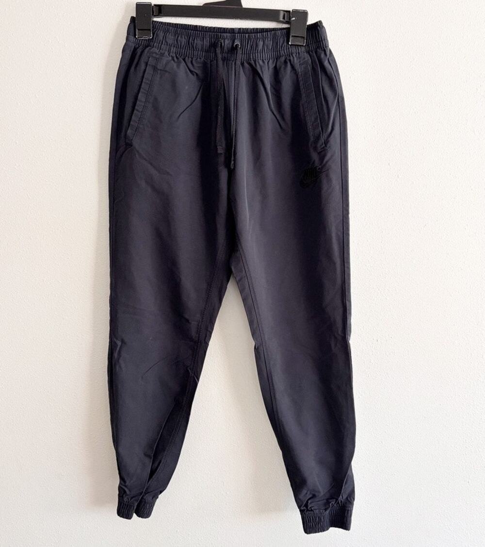 Nike Sportswear NSW Jogger Woven Nylon Women M Black Urban Casual Athleisure